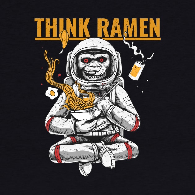 Think Ramen Space Monkey by Turtokart